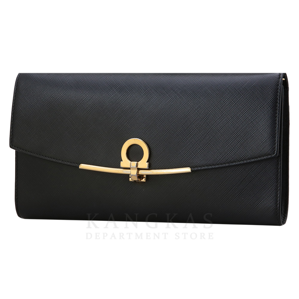 FERRAGAMO(USED)페레가모 간치니 체인 숄더백